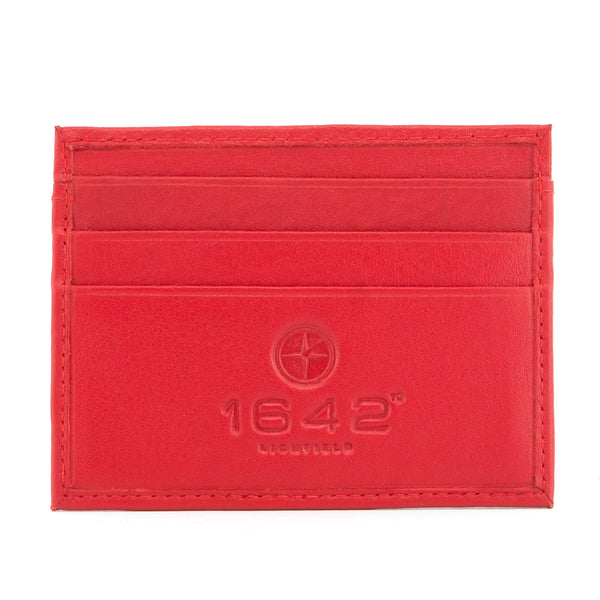 5028 17 - Slim Leather Credit Card Holder with ID Window