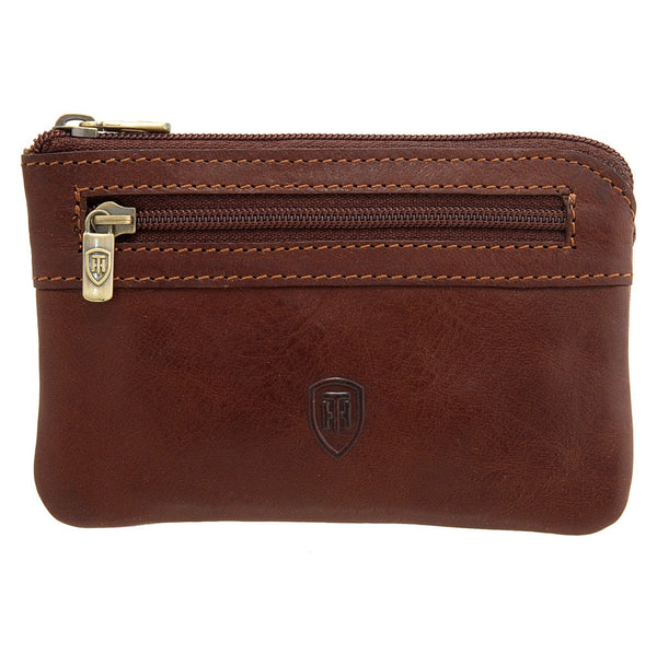 5210 THV - Italian Leather Zip Top Keycase