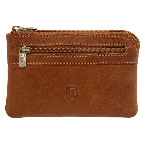 5210 THV - Italian Leather Zip Top Keycase
