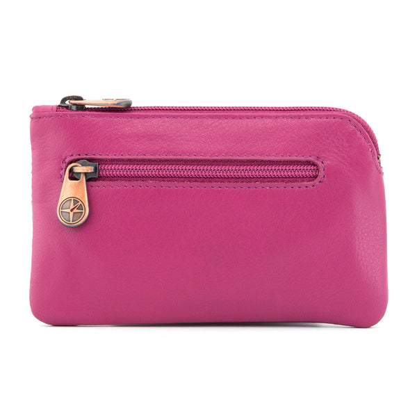 5210 17 - Leather Zip Top Keycase