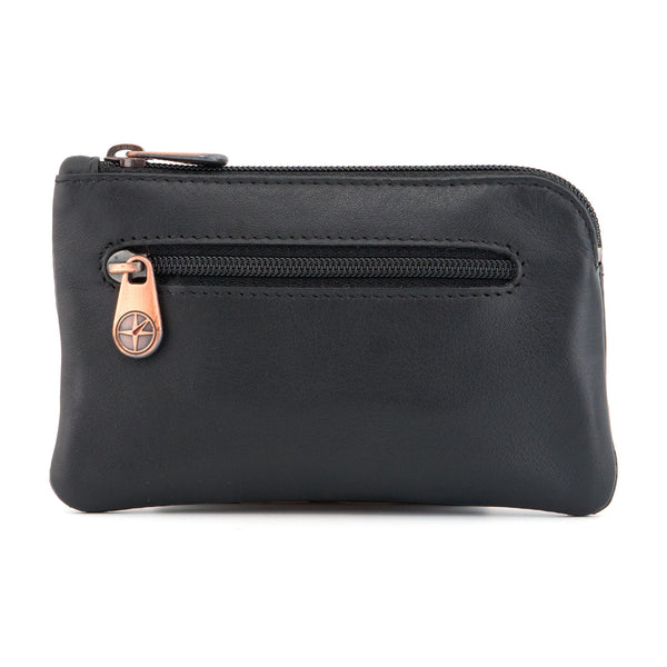 5210 17 - Leather Zip Top Keycase