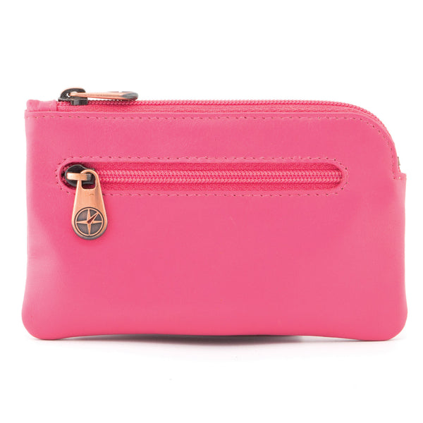 5210 17 - Leather Zip Top Keycase
