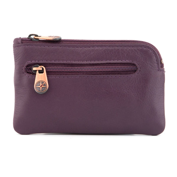5210 17 - Leather Zip Top Keycase