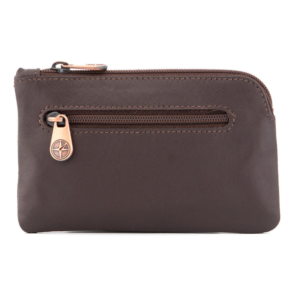 5210 17 - Leather Zip Top Keycase
