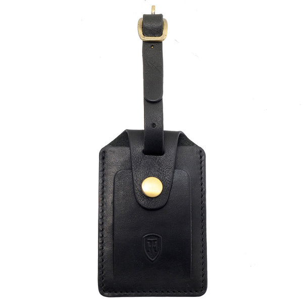 5301 THV - Italian Leather Luggage Tag