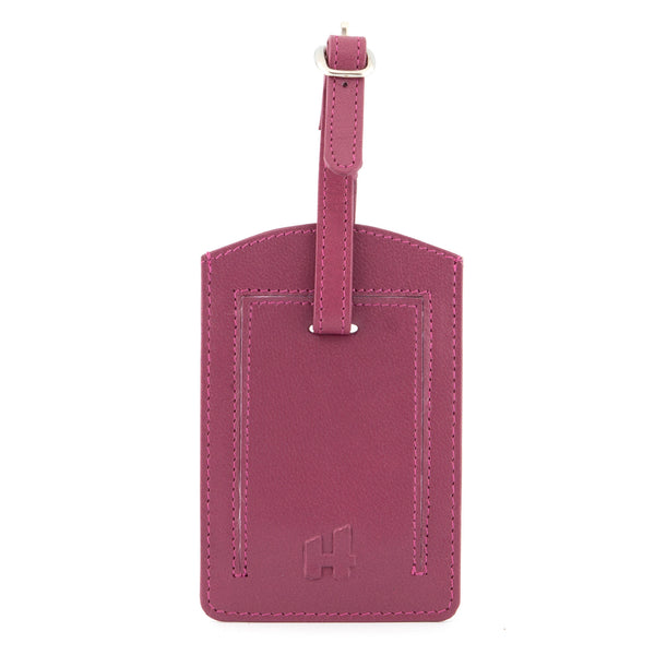 5302 21 - Leather Luggage Tag With Flap