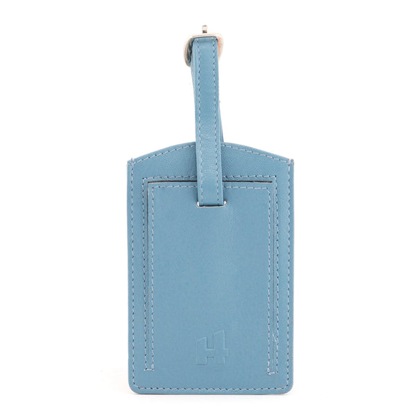 5302 21 - Leather Luggage Tag With Flap