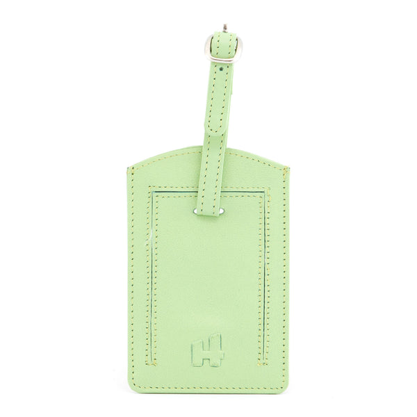5302 21 - Leather Luggage Tag With Flap