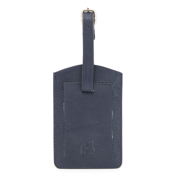 5302 21 - Leather Luggage Tag With Flap