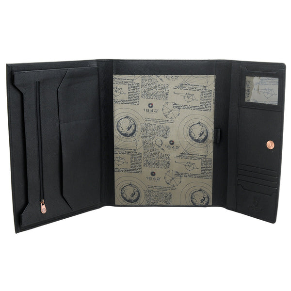 6203 12 - Leather Flap Over Conference Folder