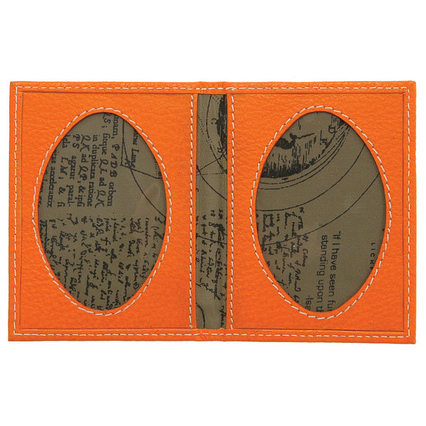 6805 41 - Leather Double Photo Frame
