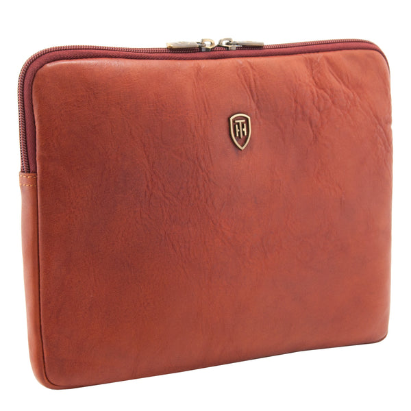 6903 THV - Italian Vegetale Leather Zip Around iPad Sleeve
