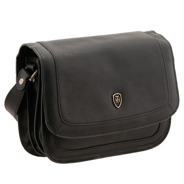 8109 THV - The Trento Italian Leather Flap Over Bag