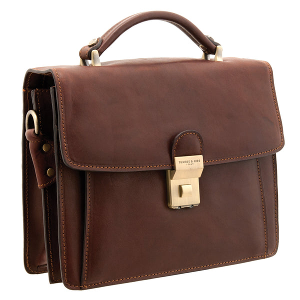 8124 THV - The Selva Italian Leather Grab Bag