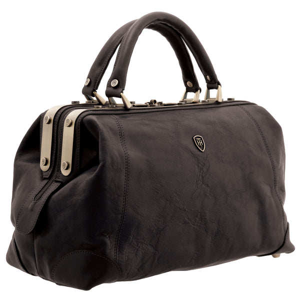 8126 THV - The Murino Italian Leather Gladstone Bag