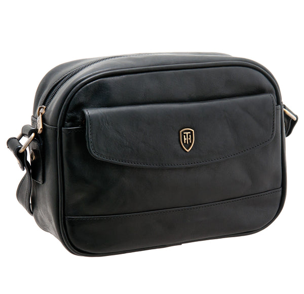 8128 THV - The Olena Italian Leather Shoulder Bag