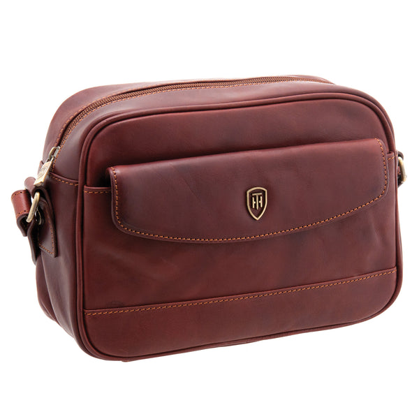 8128 THV - The Olena Italian Leather Shoulder Bag