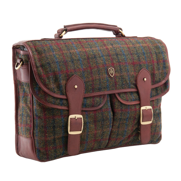 8319 THT - The Canna Harris Tweed Briefcase