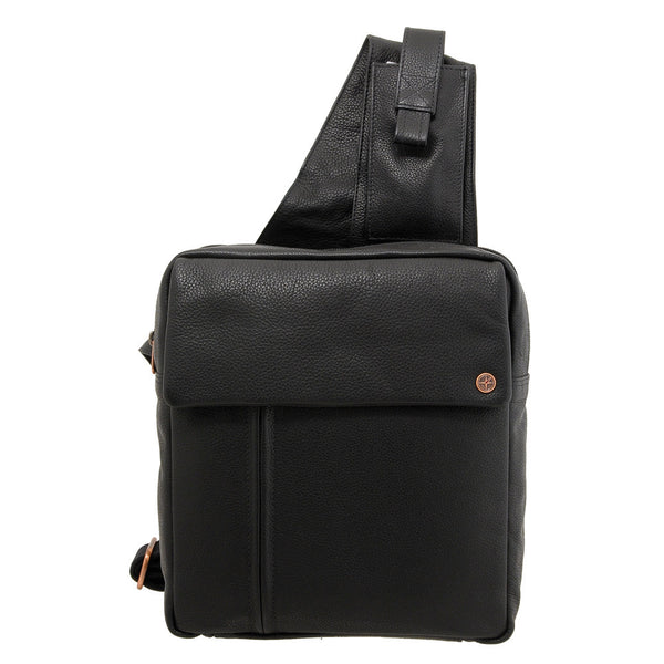 8374 12 - Leather Messenger Bag
