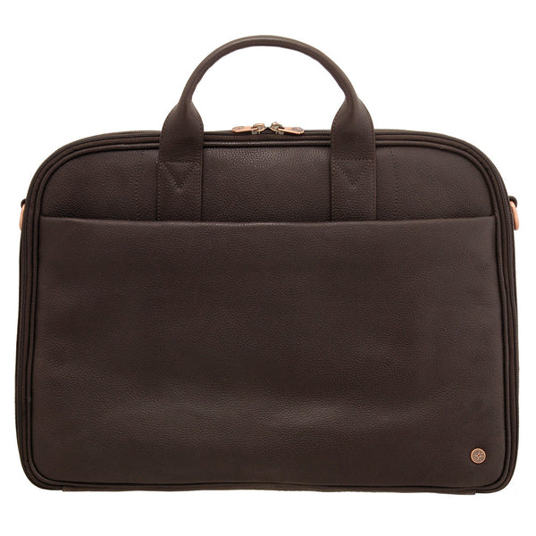 8376 12 - Leather Laptop Bag/Briefcase