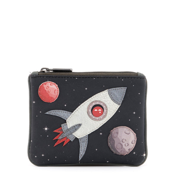 Y1723 SP - The Yoshi Fly Me To The Moon Leather Applique Purse