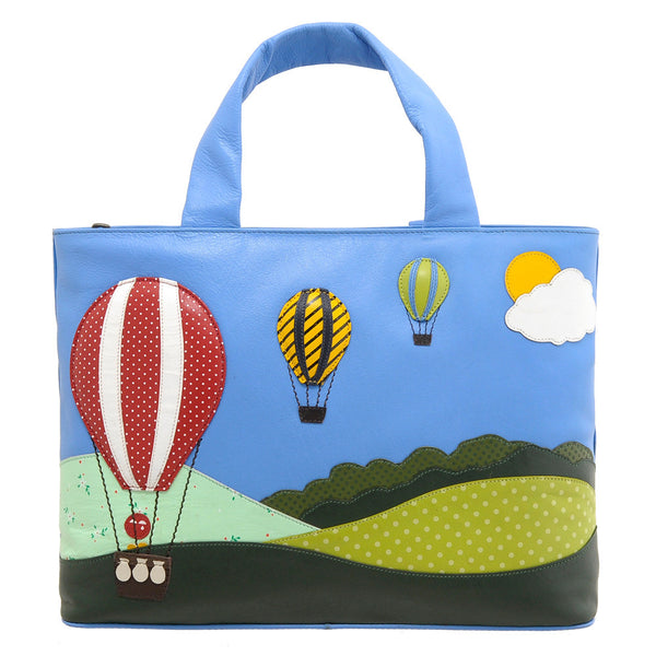Y26 BALLOONS - The Yoshi Balloons Applique Leather Grab Bag