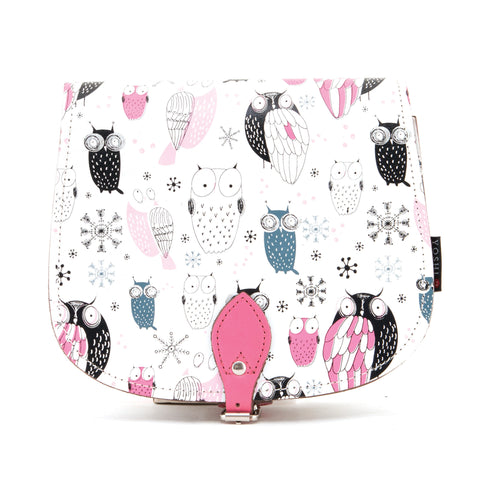 YB102 - The Topher Printed Leather Satchel