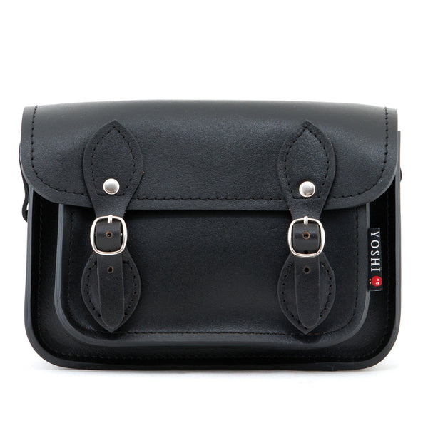 YB125 - The Tilney Mini Plain Leather Satchel by Yoshi