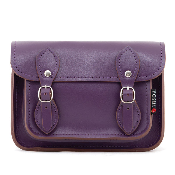 YB125 - The Tilney Mini Plain Leather Satchel by Yoshi
