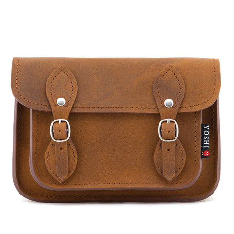 YB125 - The Tilney Mini Hunter Leather Satchel by Yoshi