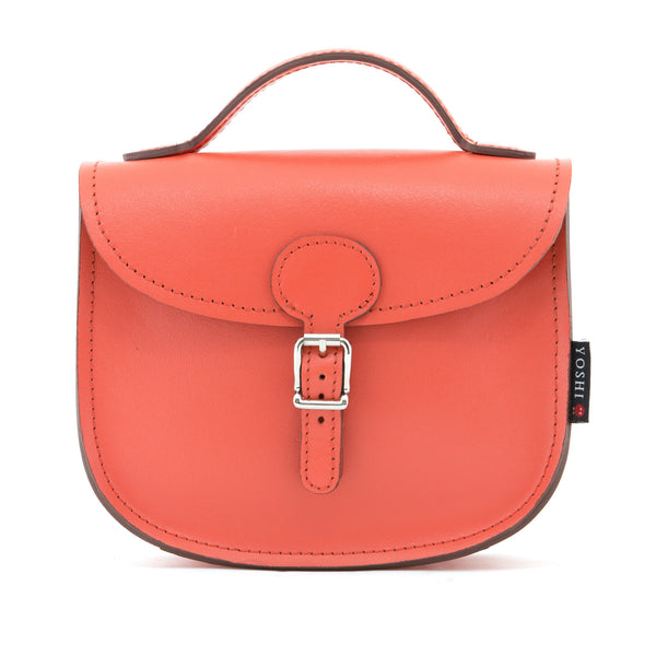 YB126  - The Morland Plain Leather Satchel by Yoshi