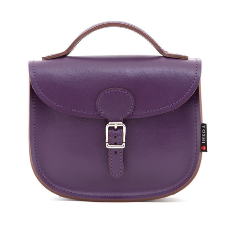 YB126  - The Morland Plain Leather Satchel by Yoshi