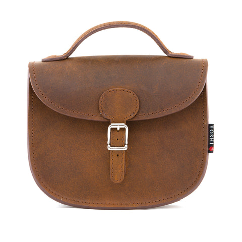 YB126  - The Morland Hunter Leather Satchel by Yoshi