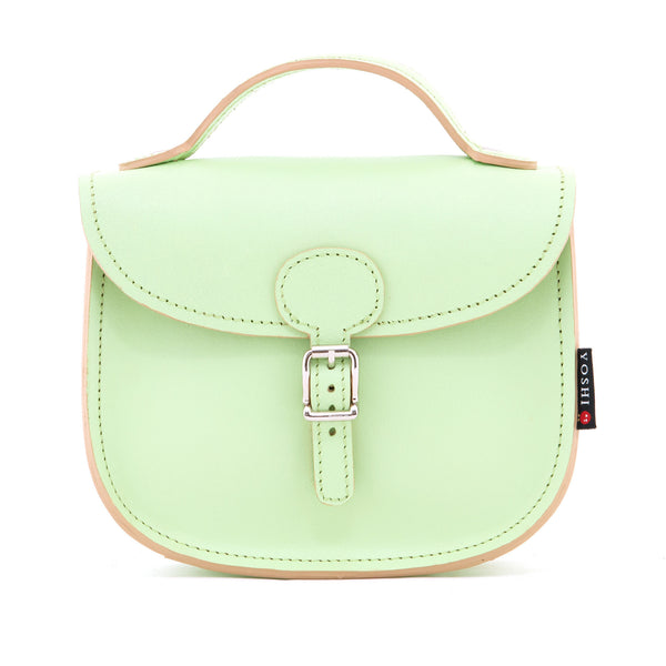 YB126  - The Morland Plain Leather Satchel by Yoshi