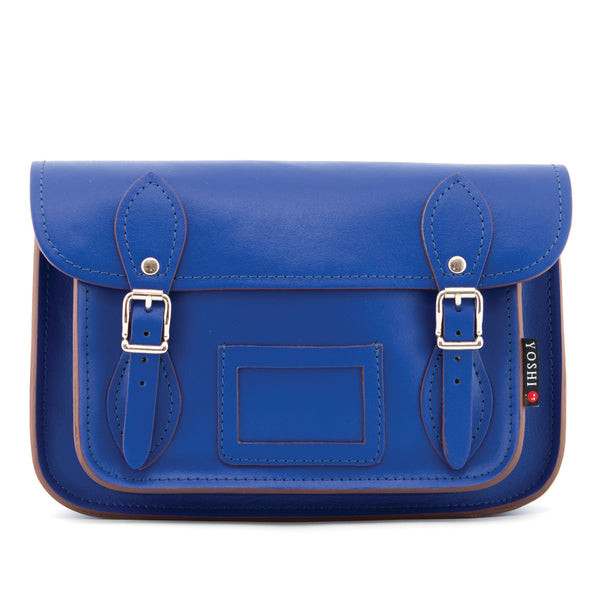 YB127  - The Darcy 10.5" Plain Leather Satchel by Yoshi