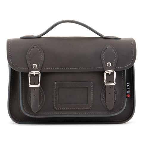 YB85 - The Dewhurst 10.5" Hunter Leather Satchel by Yoshi