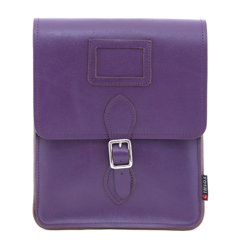 YB87 - The Rushmore Plain Leather Satchel