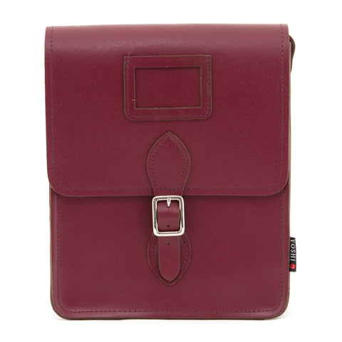 YB87 - The Rushmore Plain Leather Satchel