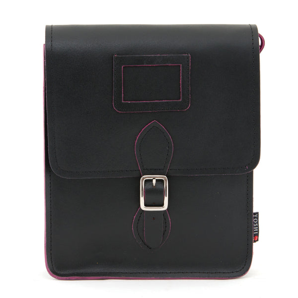 YB87 - The Rushmore Plain Leather Satchel
