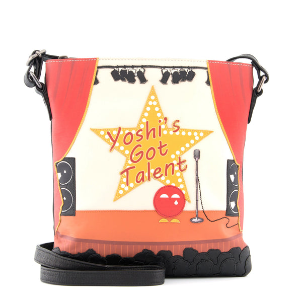 YB90 YGT - The Yoshi's Got Talent Leather Across Body Bag